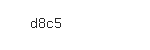 Captcha: d8c5