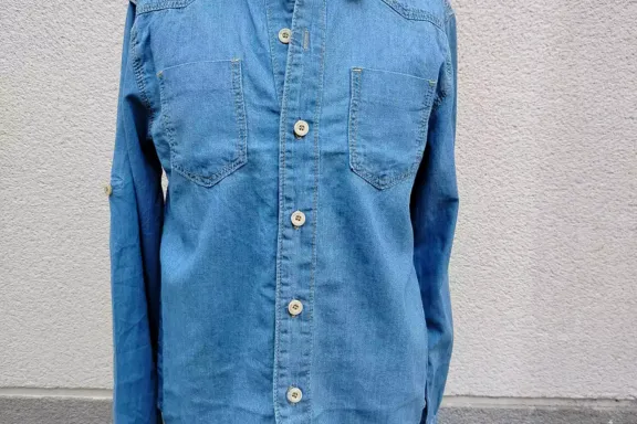 Camisa vaquera niño