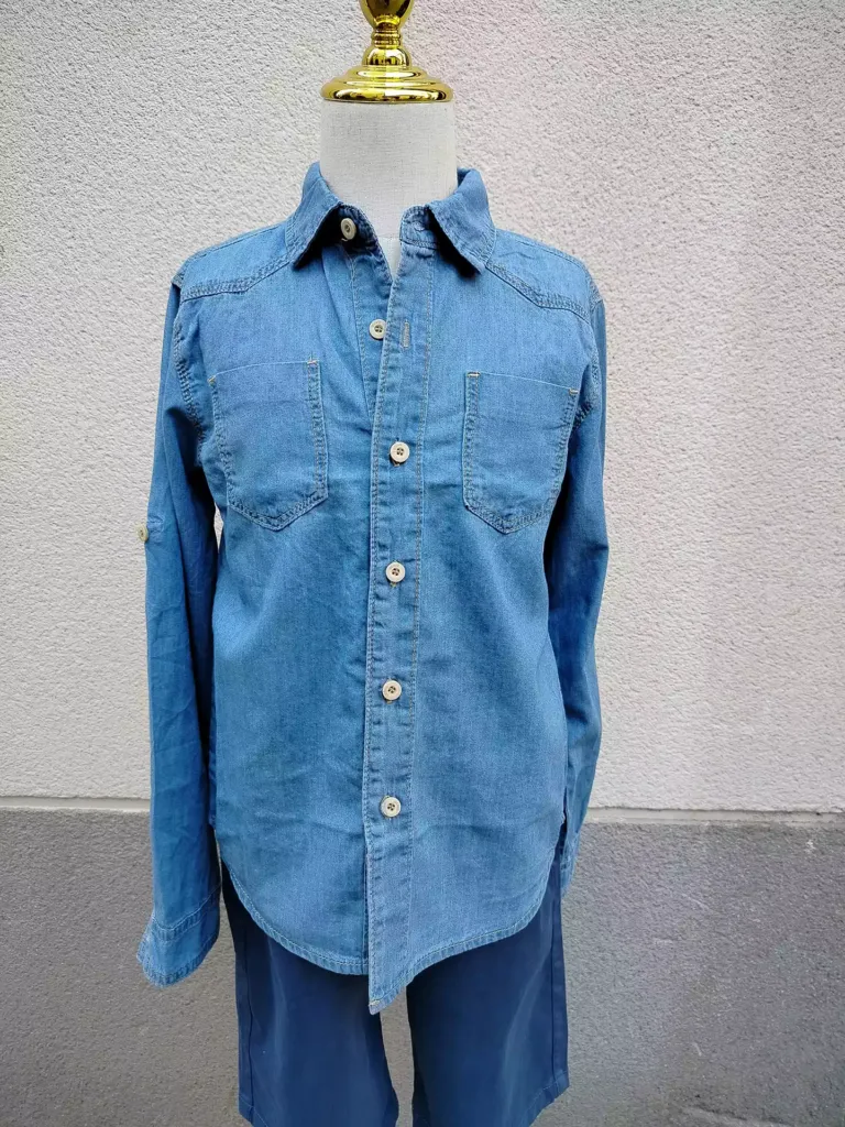 Camisa vaquera niño