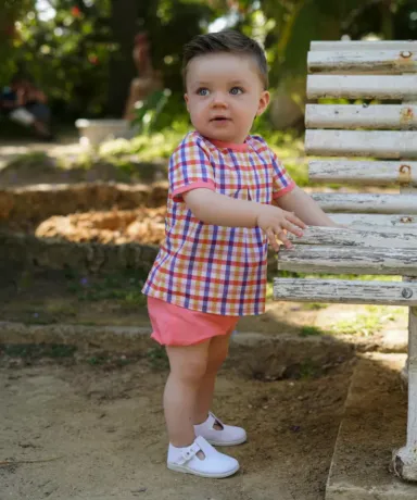 Conjunto bebé colorines