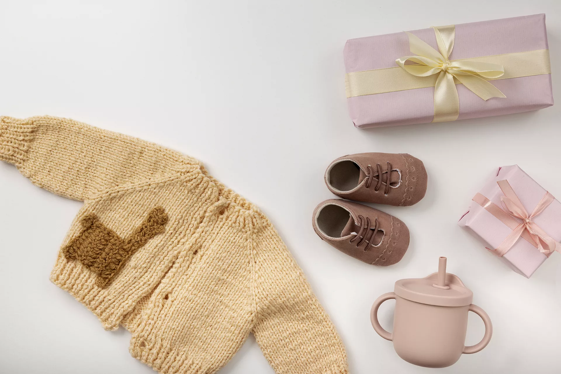 Objetos que muestran su expectativa de niña
