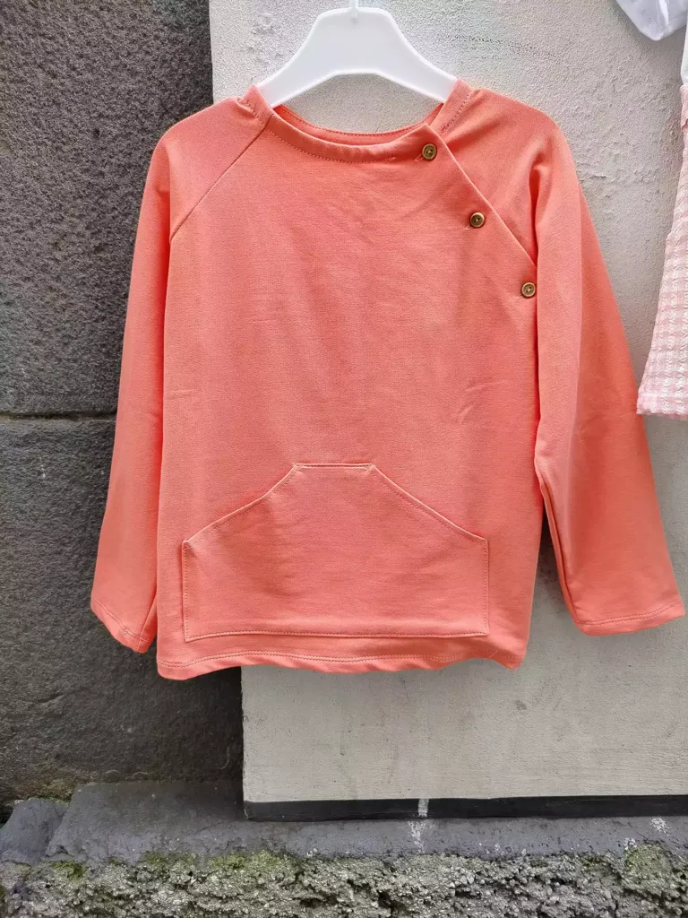 Sudadera salmón