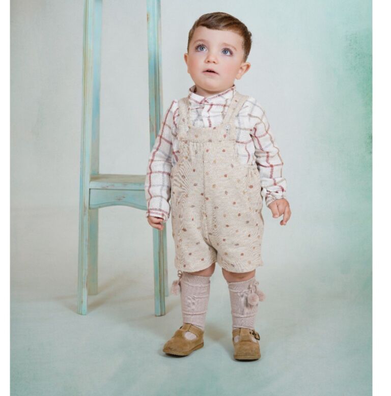 Peto y camisa de bebé niño - Dbb collection
