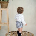 Conjunto bebé niño estampado azul y cuadros – DBB Collection - Imagen 2