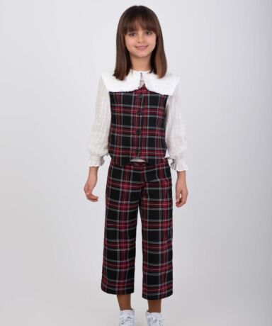 Conjunto cuadro escocés 2piezas - Nekenia