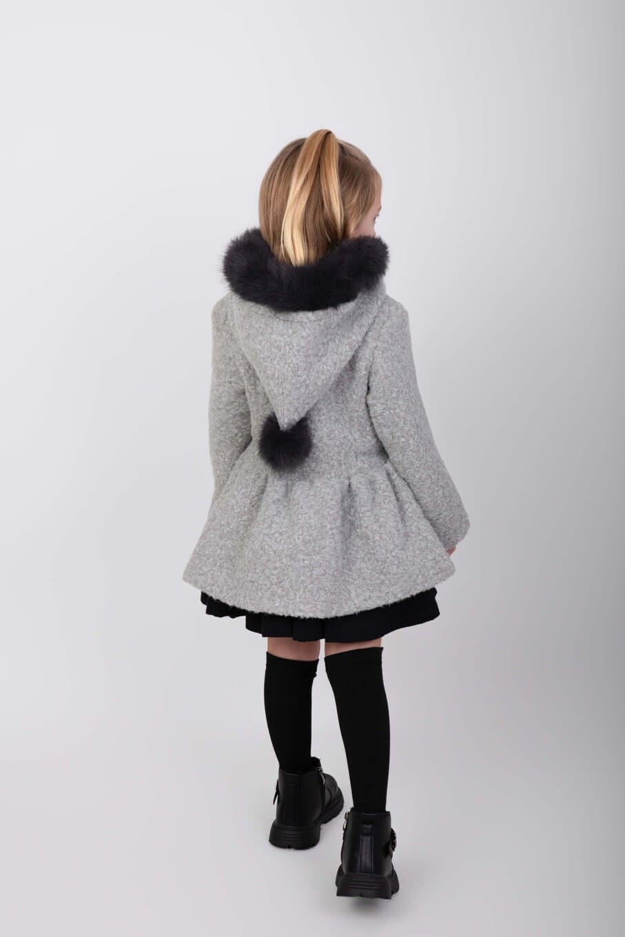 Abrigo tejido tipo bouclé - Nekenia - Imagen 2