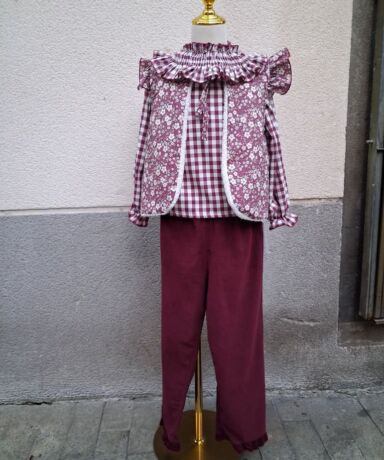 3 piezas niña - Dulce tiovivo