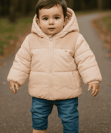 Abrigo con borreguito bebe niño - Ativo
